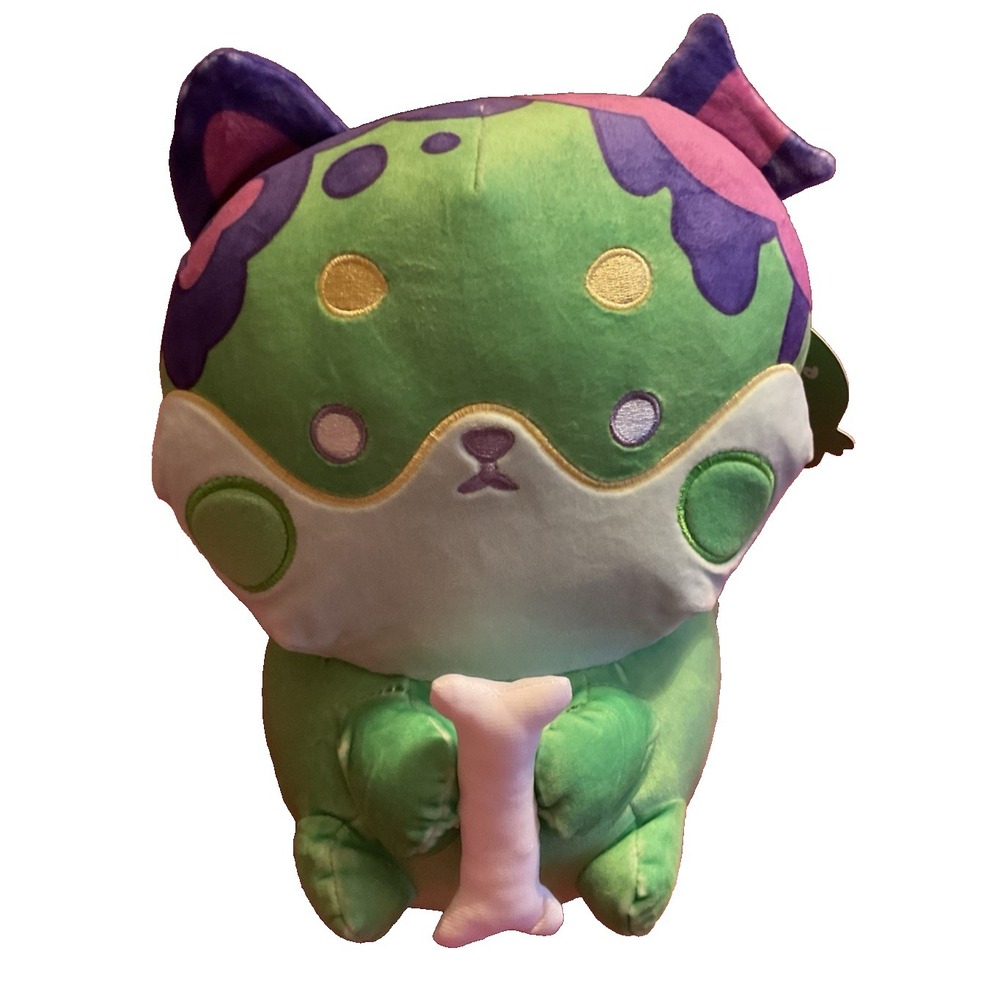 NWT Mimicoco Zombie Nana Cat 12 Inch Weighted Plush